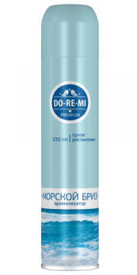DO-RE-MI PREMIUM освежитель воздуха дыхание моря 330мл (12)